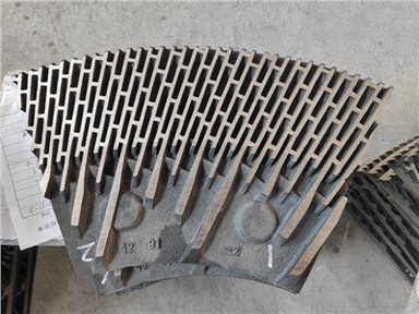 Raffinersegmentplate